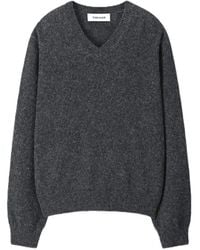 Tonywack - Shaggy Dog V-Neck Sweater - Lyst