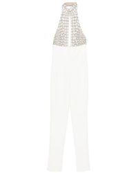 Elisabetta Franchi - Tuta Intera Con Decorazione - Lyst