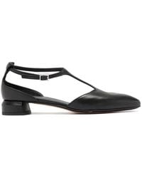 Officine Creative - Sage T-Strap Leather Pumps - Lyst