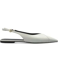 Furla - Sfera Pointed-Toe Leather Pumps - Lyst