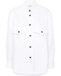 KHAITE - Camisa vaquera The Mahmet oversize - Lyst