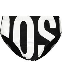 Moschino - Logo-print Swimming Trunks - Lyst