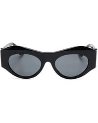 Versace - Sonnenbrille Mit Geometrischem Gestell - Lyst