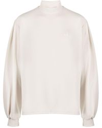 Random Identities - Logo-embroidered Cotton Sweatshirt - Lyst