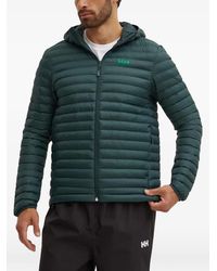 Helly Hansen - Logo-Detail Hooded Padded Jacket - Lyst