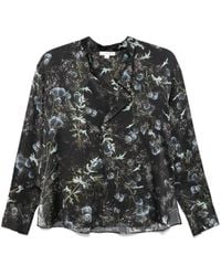 Vince - Thistle Silk Blouse - Lyst