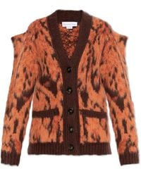 Stella McCartney - Cloud Leopard-Print Cardigan - Lyst