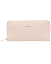 Furla - Logo-Lettering Leather Wallet - Lyst