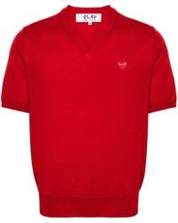 COMME DES GARÇONS PLAY - Pull À Patch Cœur - Lyst