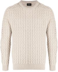 Brioni - Jersey con cuello redondo - Lyst