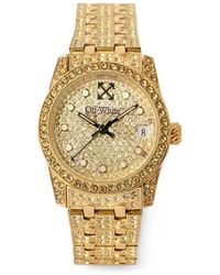 Off-White c/o Virgil Abloh - Discreet Pavé 32Mm Watch - Lyst