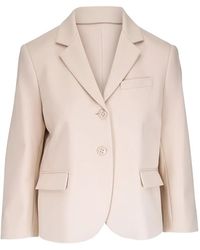 Dorothee Schumacher - Notched Lapel Button Blazer - Lyst