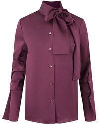 Jonathan Simkhai - Camisa Candela con lazo en el cuello - Lyst