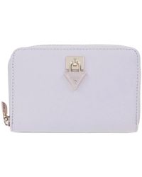 Guess - Patsie Logo-Plaque Zip-Around Wallet - Lyst