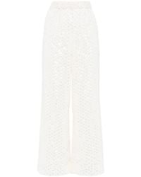 Needle & Thread - Raindrop Sequin Trousers - Lyst