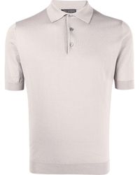 Dell'Oglio - Cotton Short-sleeve Polo Shirt - Lyst