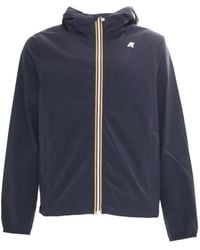 K-Way - Jack Hooded Zip-Up Jacket - Lyst