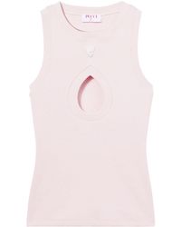Emilio Pucci - Ribbed-knit Tank Top - Lyst