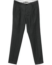 Incotex - Pleated Virgin Wool Trousers - Lyst