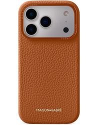 Maison De Sabre - Leather Iphone 17 Pro Case - Lyst