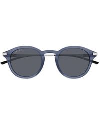 Gucci - Round-Frame Sunglasses - Lyst