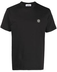 stone island printed short sleeve t shirt