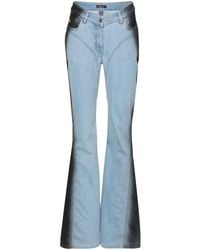 Mugler - Jeans svasati con effetto sfumato - Lyst