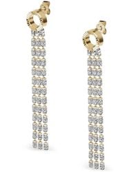 Desmo - Pendientes Typhoon Eternity Con Diamantes - Lyst