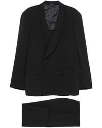 Giorgio Armani - Double-Breasted Buttoned Suit - Lyst