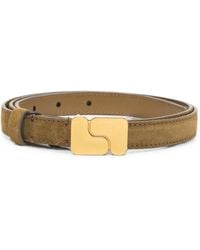 Soeur - Mini Ninon Logo-Plaque Belt - Lyst