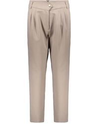 Herno - Elegant Trousers With High Waist - Lyst