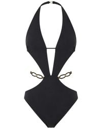 Gottex - Pearl Cut-Out Chain-Link Swimsuit - Lyst