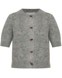 Munthe - Short-Sleeve Button Cardigan - Lyst