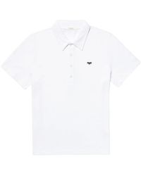 Fursac - Piqué Organic-Cotton Polo Shirt - Lyst