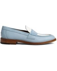 DSquared² - Two-Tone Leather Loafers - Lyst