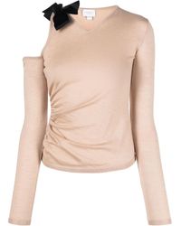 Giambattista Valli - カットアウト ニットトップ - Lyst