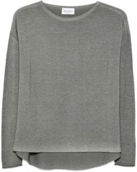 AROVESCIO - Boat-Neck Long-Sleeve Sweater - Lyst