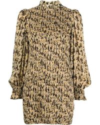Roseanna - Robe courte à design froncé - Lyst