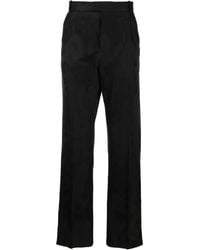 McQueen - Pantaloni Sartoriali Con Effetto Jacquard - Lyst