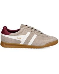 Gola - Torpedo Logo-Print Panelled Sneakers - Lyst