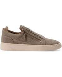 Giuseppe Zanotti - Gz94 Double-Zip Low-Top Sneakers - Lyst