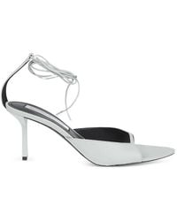 Victoria Beckham - Eliza Leather Sandals - Lyst