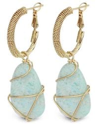 Gas Bijoux - Amazonite Earrings - Lyst