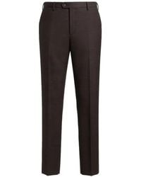 Briglia 1949 - Naviglio Pressed-Crease Tailored Trousers - Lyst