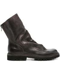 shotof - Leather Zip-Fastening Boots - Lyst