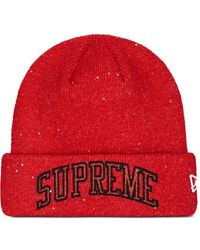 Supreme - New Era Metallic Arc Beanie Hat - Lyst
