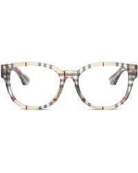 Burberry - Vintage Check Glasses - Lyst