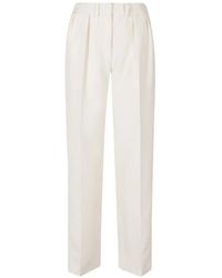 Magda Butrym - Pleated Straight-Leg Trousers - Lyst