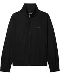 Calvin Klein - Veste Zippée À Logo Imprimé - Lyst