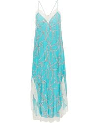 Zadig & Voltaire - Ristyl Chain Silk Slip Dress - Lyst